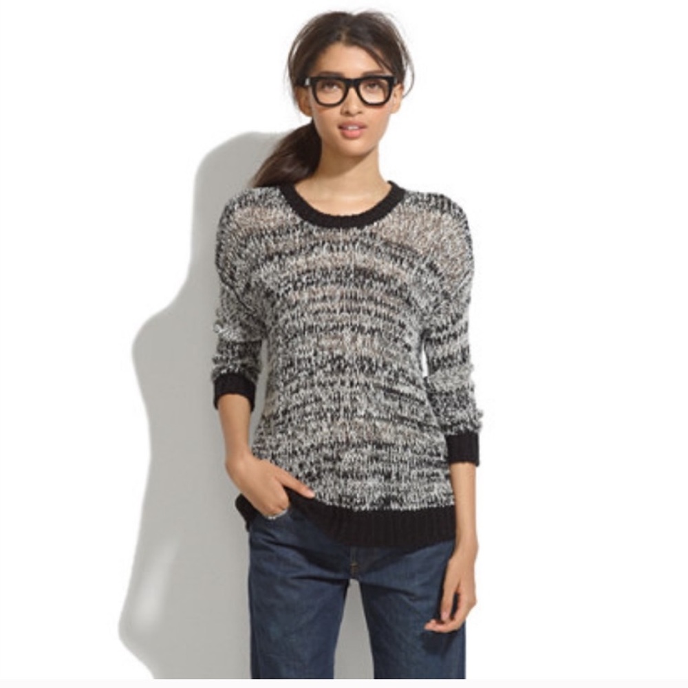 Madewell Swingy Sweater 3/4 Sleeve M
